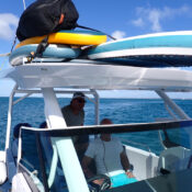 Axopar Wingfoil trip to St Barth